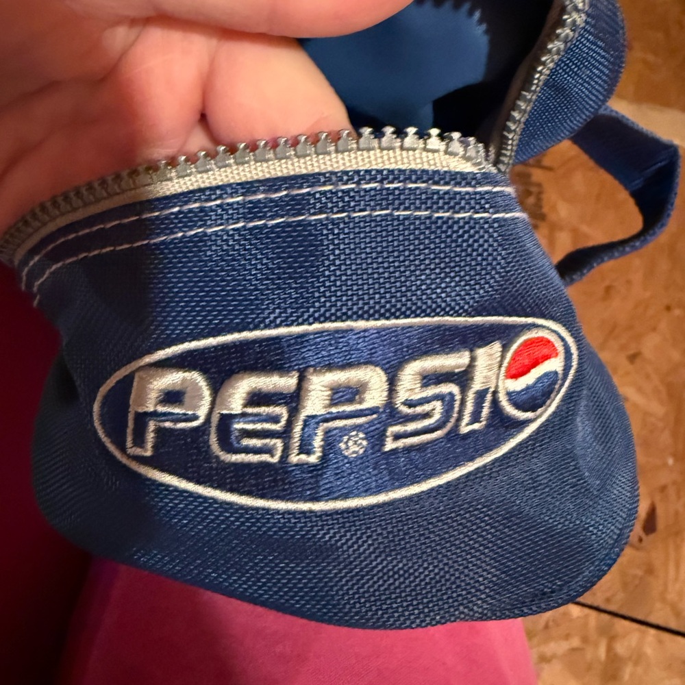 Vintage Pepsi bike bag.